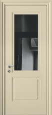 Дверь Union FLEXO Laccato 103PV с зеркалом RIFLESSO DIAMANTE Avorio Эмаль