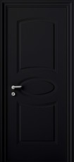 Дверь Union FLEXO Laccato 232P Nero Эмаль