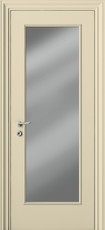 Дверь Union FLEXO Laccato 101VS со стеклом SATINATO BIANCO Avorio Эмаль